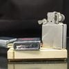 Bật Lửa ZIPPO Cổ  Sản Xuất Năm 1970 Đời Chữ Xéo 4 vạch thẳng ruột bông khối - ZC53