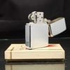 Bật Lửa ZIPPO Cổ  Sản Xuất Năm 1970 Đời Chữ Xéo 4 vạch thẳng ruột bông khối - ZC53
