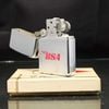 Bật Lửa ZIPPO Cổ  Sản Xuất Năm 1970 Đời Chữ Xéo 4 vạch thẳng ruột bông khối - ZC53