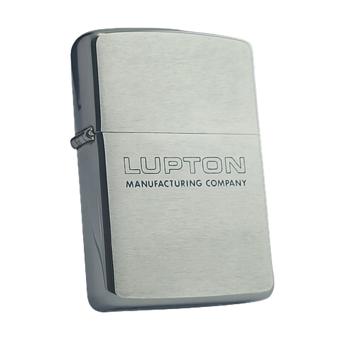 Bật Lửa ZIPPO Cổ  Sản Xuất Năm 1965 Đời Chữ Xéo 1 Chấm Chủ Đề  LUPTON - ZC42