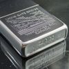 BẬT LỬA ZIPPO CHROME BÓNG ĂN MÒN CHỦ ĐỀ CẦU CANADA ĐỜI XI NĂM 1995 ZL192