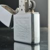BẬT LỬA ZIPPO CHROME BÓNG ĂN MÒN CHỦ ĐỀ CẦU CANADA ĐỜI XI NĂM 1995 ZL192