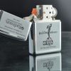 BẬT LỬA ZIPPO CHROME BÓNG SƠN HẤP NHIỆT CHỦ ĐỀ ÂM NHẠC ĐỜI XIII NĂM 1997 ZL212