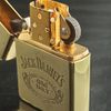 BẬT LỬA ZIPPO BRASS ĂN MÒN CHỦ ĐỀ RƯỢU JACK DANIELS ĐỜI XI NĂM 1995 ZL238