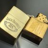 BẬT LỬA ZIPPO BRASS ĂN MÒN CHỦ ĐỀ RƯỢU JACK DANIELS ĐỜI XI NĂM 1995 ZL238