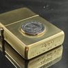BẬT LỬA ZIPPO BRASS EMBLEM LOGO ZIPPO ĐỜI VIII NĂM 1992 ZL242