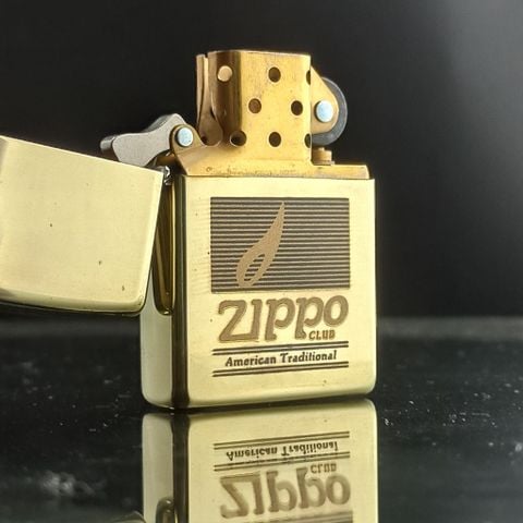 BẬT LỬA ZIPPO BRASS ĂN MÒN CHỦ ĐỀ LOGO ZIPPO NGỌN LỬA ĐỜI IX NĂM 1993 ZL241