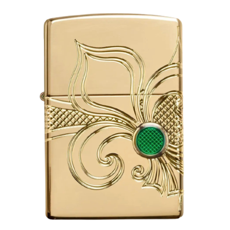 Zippo Armor® Fleur-de-lis Design Z249