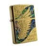 BẬT LỬA ZIPPO ĐÔI CÁNH THIÊN THẦN KHẢM XÀ CỪ MẠ VÀNG TOÀN THÂN ZN120