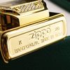Bật lửa Zippo xuất Nhật gắn mặt đồng hồ cao cấp ZN122