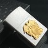 BẬT LỬA ZIPPO EMBLEM MẠ VÀNG LOGO QUÂN SỰ HOA KỲ NĂM 2011 Z24