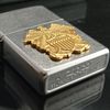 BẬT LỬA ZIPPO EMBLEM MẠ VÀNG LOGO QUÂN SỰ HOA KỲ NĂM 2011 Z24