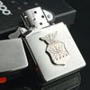 BẬT LỬA ZIPPO EMBLEM MẠ BẠC KHÔNG QUÂN HOA KỲ USN - Z213