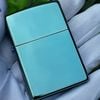 BẬT LỬA ZIPPO SAPHIA XANH NGỌC BÓNG Z119