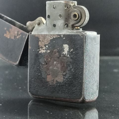 ZCU18 – ZIPPO CỔ 4X VỎ RUỘT THÉP ĐỜI 1941 - 1943 – NGUYÊN ZIN ĐÃ QUA SỬ DỤNG