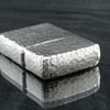 BẬT LỬA ZIPPO BẠC ĐÚC NGUYÊN KHỐI STERLING CHỦ ĐỀ VÂN GÕ BÚA 5 MẶT NĂM 2005 ZB48