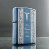 BẬT LỬA ZIPPO MẠ TITANIUM XANH KHẮC CHỦ ĐỀ CÔNG GIÁO NĂM 2016 ZN125