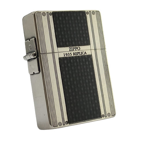 BẬT LỬA ZIPPO ỐP CARBON BẢN REPLICA1935 CÓ TRIỆN DẤU CARBON ĐẶC BIỆT HIẾM ZQH29