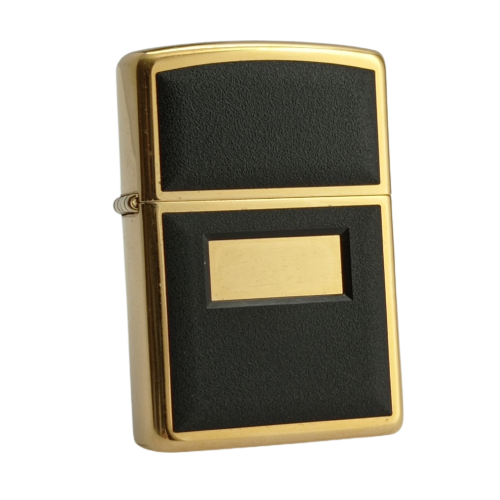 BẬT LỬA ZIPPO MẠ VÀNG GOLD PLATED ỐP COMBOSID ĐẸP SANG TRỌNG, ĐỜI XIII NĂM 1997 ZL279