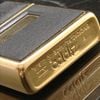 BẬT LỬA ZIPPO MẠ VÀNG GOLD PLATED ỐP COMBOSID ĐẸP SANG TRỌNG, ĐỜI XIII NĂM 1997 ZL279