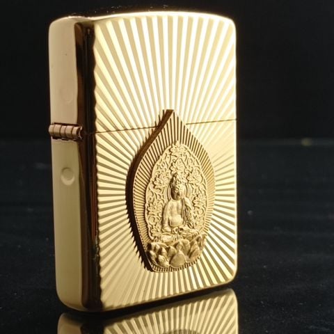 BẬT LỬA ZIPPO ỐP HÌNH PHẬT PHÁT QUANG - ZN64