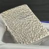 BẬT LỬA ZIPPO BẠC ĐÚC NGUYÊN KHỐI STERLING CHỦ ĐỀ VÂN GÕ BÚA 5 MẶT NĂM 2008 ZB49