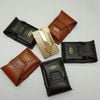BAO DA BẬT LỬA DUPONT HandMade DA BÒ THẬT LOGO MẠ VÀNG PK38