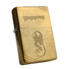 BẬT LỬA ZIPPO BRASS VINTAGE CHỦ ĐỀ SƯ TỬ BIỂN ĐỜI XVI NĂM 2000 ZL280