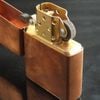 BẬT LỬA ZIPPO ĐỒNG ĐỎ NGUYÊN KHỐI SOLID COPPER NĂM 2004 RẤT HIẾM ZQH31