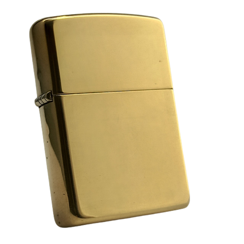 BẬT LỬA ZIPPO ĐỜI XI LA MÃ TRƠN ĐỒNG NGUYÊN KHỐI BRASS SẢN XUẤT NĂM 1995 ZL286