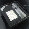 BẬT LỬA ZIPPO REPLICA 1935 BẢN ĐẦU TIÊN NĂM 2007 MẠ BẠCH KIM VÂN 3D TRÁM KIM CƯƠNG RẤT HIẾM - ZN104