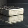 BẬT LỬA ZIPPO REPLICA 1935 BẢN ĐẦU TIÊN NĂM 2007 MẠ BẠCH KIM VÂN 3D TRÁM KIM CƯƠNG RẤT HIẾM - ZN104