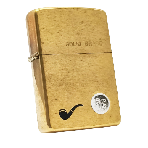 BẬT LỬA ZIPPO TẨU PIPE CHU NIÊN SOLID BRASS 1932 - 1983 CÓ GIÁ TRỊ SƯU TẦM CỰC CAO, RẤT QUÝ HIẾM - ZQH31