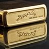 BẬT LỬA ZIPPO 10K GF (GOLD FILLED) , ZIPPO BỌC VÀNG DẦY NGUYÊN KHỐI ĐỜI 1970S RẤT QUÝ HIẾM - ZQH35
