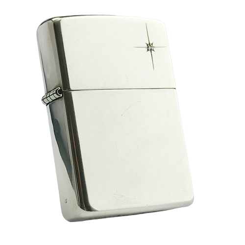 BẬT LỬA ZIPPO STELLING BẠC NGUYÊN KHỐI ĐÍNH KIM CƯƠNG ZB58