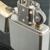 BẬT LỬA ZIPPO STELLING BẠC NGUYÊN KHỐI ĐÍNH KIM CƯƠNG ZB58