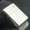 BẬT LỬA ZIPPO STELLING BẠC NGUYÊN KHỐI ĐÍNH KIM CƯƠNG ZB58