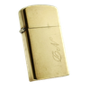 Bật lửa Zippo  Slim 10k GF bọc vàng dầy sản xuất năm 1958 rất hiếm ZQH38