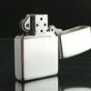 BẬT LỬA ZIPPO BẠC ĐÚC NGUYÊN KHỐI STERLING CỔ NĂM 1993 ĐÃ QUA SỬ DỤNG ZBU56