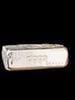 BẬT LỬA ZIPPO BẠC ĐÚC NGUYÊN KHỐI STERLING KHẮC THỦ CÔNG SỦI TAY HOA VĂN KÍN 5 MẶT SẢN XUẤT NĂM 2001 - ZBU58
