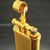 Bật Lửa Dunhill Bọc Vàng Vân Xéo Cơ Chế Đầu Búa DH88
