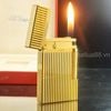 Bật Lửa Dupont Bọc Vàng Vân Sọc 2 Lỗ Phom Cao DP92