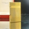 Bật Lửa Dupont Bọc Vàng Vân Sọc 2 Lỗ Phom Cao DP92