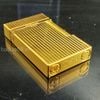 Bật Lửa Dupont Bọc Vàng Vân Sọc 2 Lỗ Phom Cao DP91