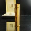 Bật Lửa Dunhill Bọc Vàng Ovan Vân Xéo Lửa Xéo DH93