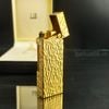 Bật Lửa Dunhill Bọc Vàng Vân Gõ Búa DH95