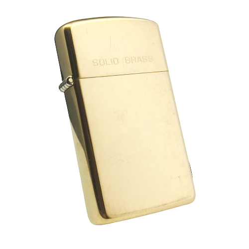 Bật Lửa Zippo Chu Niên 32-85 Slim Brass năm 1985 ZL293