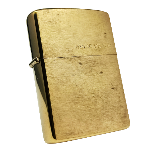 Bật Lửa Zippo Chu Niên 1932 - 1983 Slolid Brass CỰC HIẾM năm 1983 ZQH41