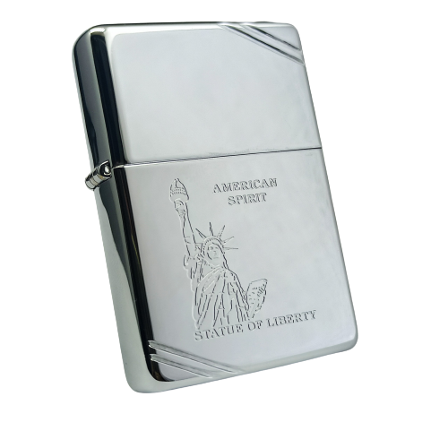 Bật Lửa Zippo Chặt Góc Liberty đời VII La Mã năm 1991 ZL294
