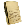 Bật Lửa Zippo Chu Niên 1932 - 1984 Slolid Brass Bức Thư Ông Tổ CỰC HIẾM năm 1984 ZQH42